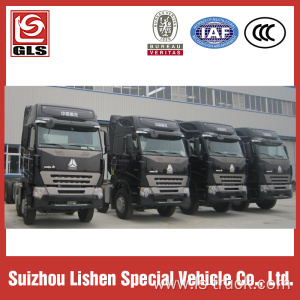 Stock Howo A7 truck tractor 420hp 6x4 drive